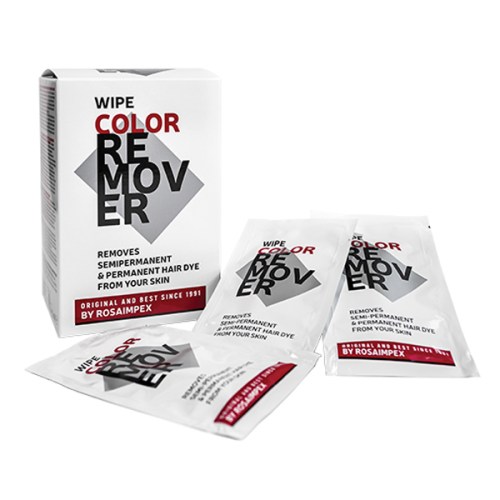 Color remover Čistící ubrousky pro odstranění barvy z pokožky 20 x5 ml