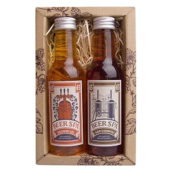 Bohemia gifts Beer Spa kosmetický balíček - sprchový gel 200 ml a šampon 200 ml