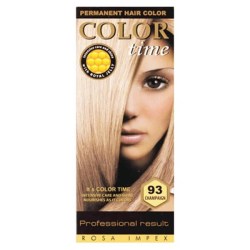 Color Time Permanentní Barva na vlasy 93 Šampaňské 100 ml