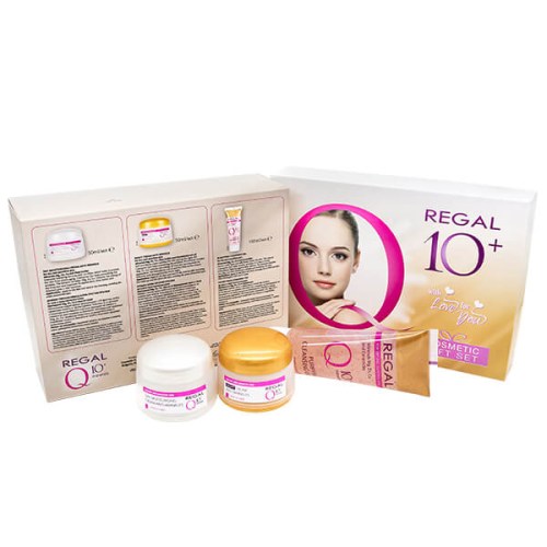 Dárkový balíček Regal Q10+Minerals proti vráskám 200 ml