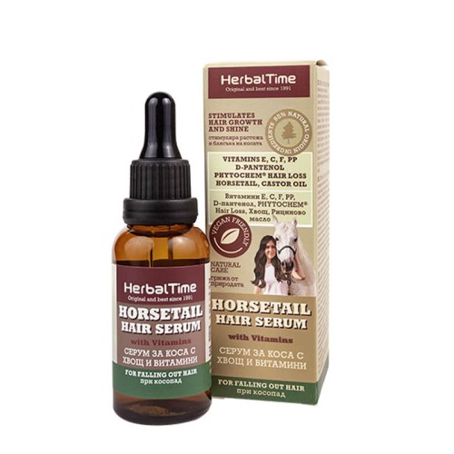 Herbal time sérum na vlasy přesličkou a vytaminy 30 ml
