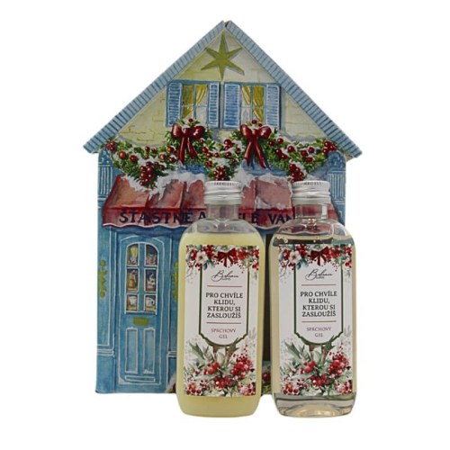 Kosmetická sada Domek šťastné a veselé - 2x sprchový gel 100 ml