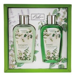 Kosmetický balíček s vůní meduňky - sprchový gel a šampon 2 x 250 ml