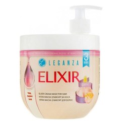 Leganza Elixir Krémová maska na vlasy s česnekový extrakt 1000 ml