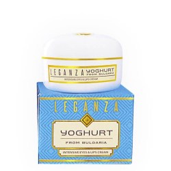Leganza Intenzivní krém pro oblast kolem očí a rtů s Jogurtem 30 ml