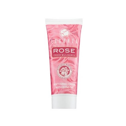 Leganza Rose krém na ruce s růžovým olejem 75 ml