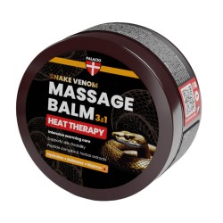 Masážní balzám Heat 3v1 hřejivý s hadím jedem 300 ml