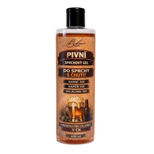 Pivní sprchový gel 400 ml - I do sprchy s chutí