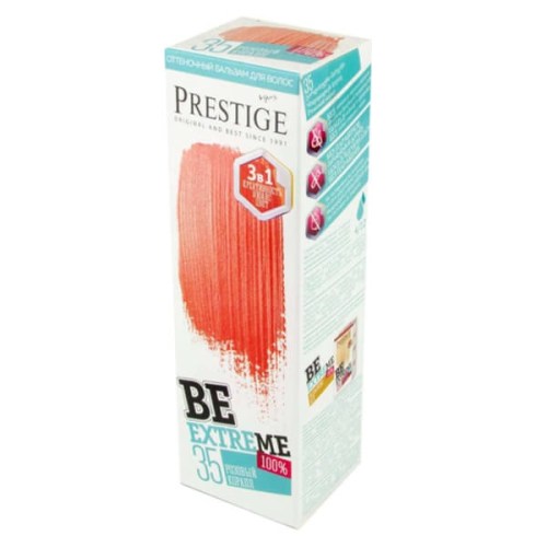 Prestige Be Extreme Semi-permanentní barva na vlasy 35 korálově růžová 100 ml