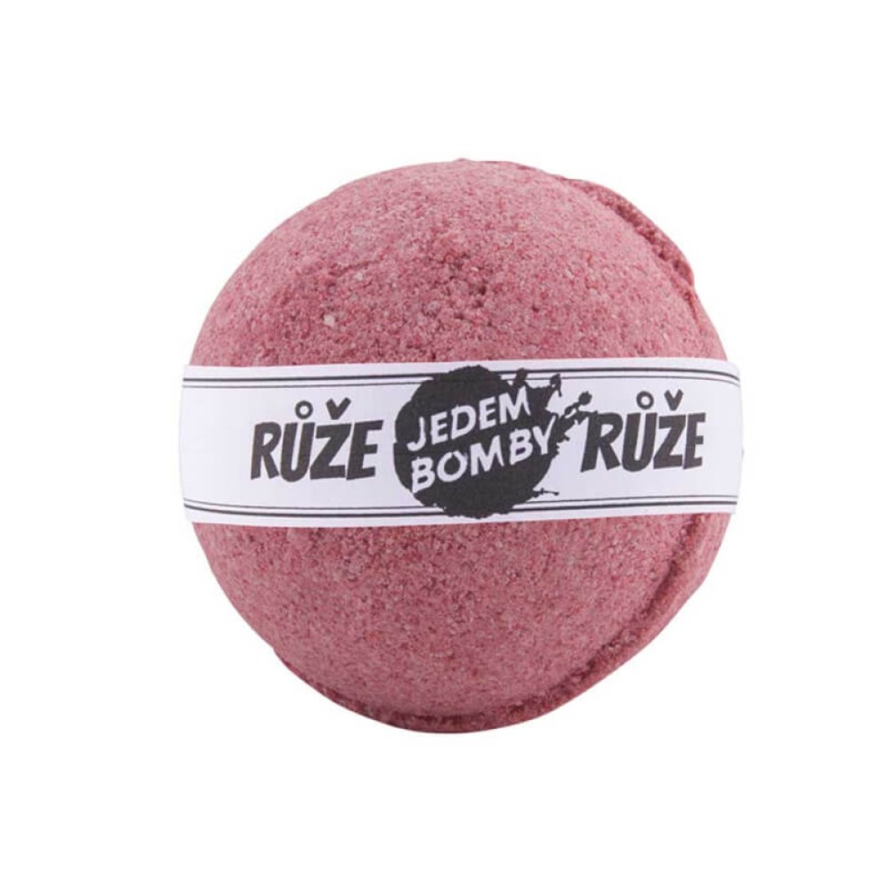 Šumivá bomba do vany s extrakty šípku a růže 110 g