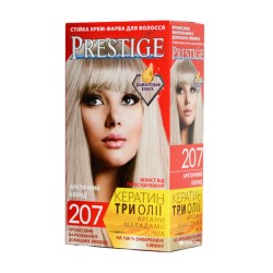 Vip's Prestige permanentní krémová barva na vlasy 207 ledová blond 115 ml