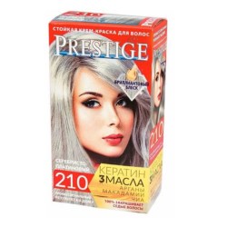 Vip's Prestige permanentní krémová barva na vlasy 210 platinová blond 115 ml